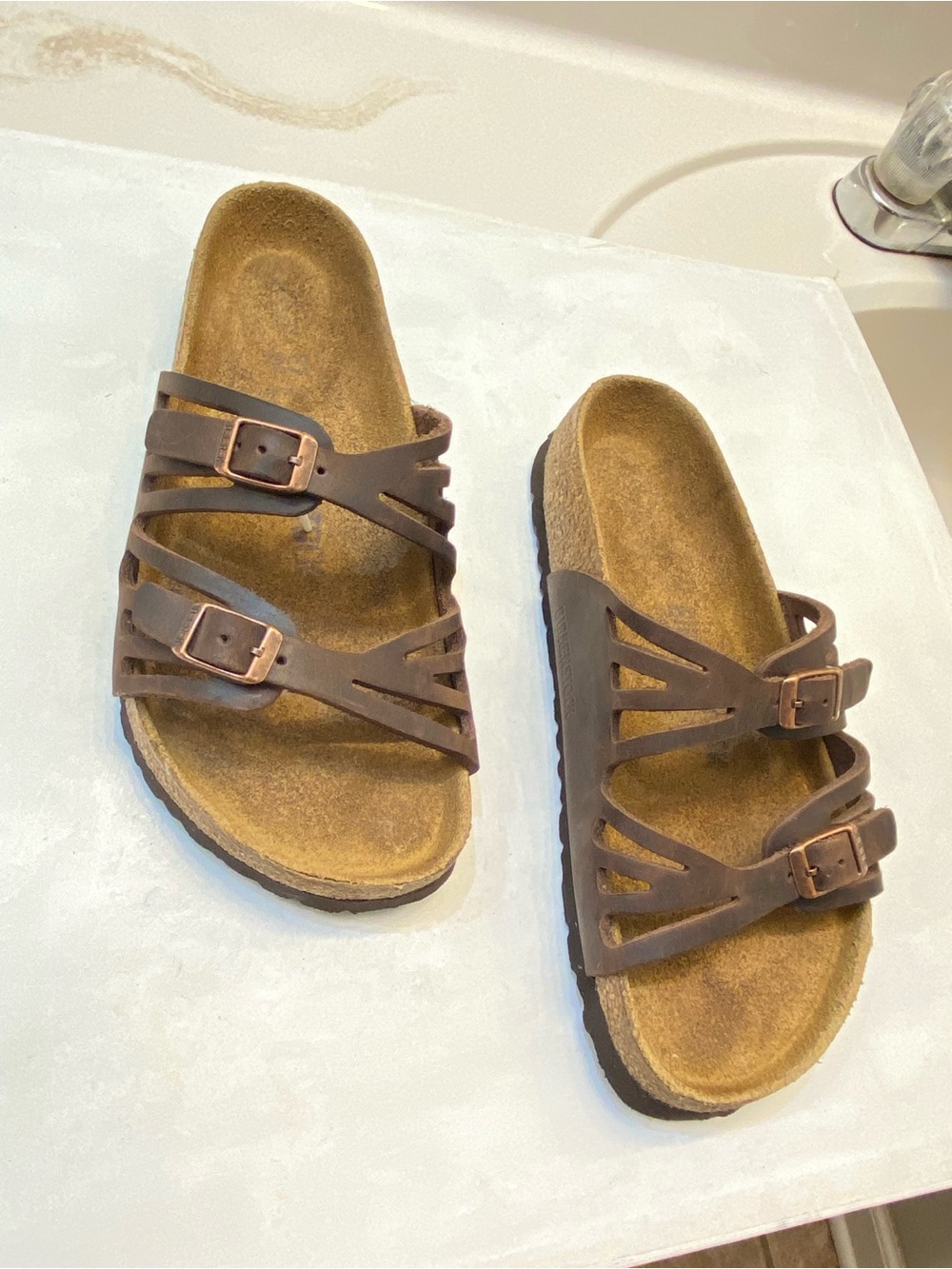 Birkenstock Granada Size 37, Ladies Size 6, Men’s Size 4, great condition